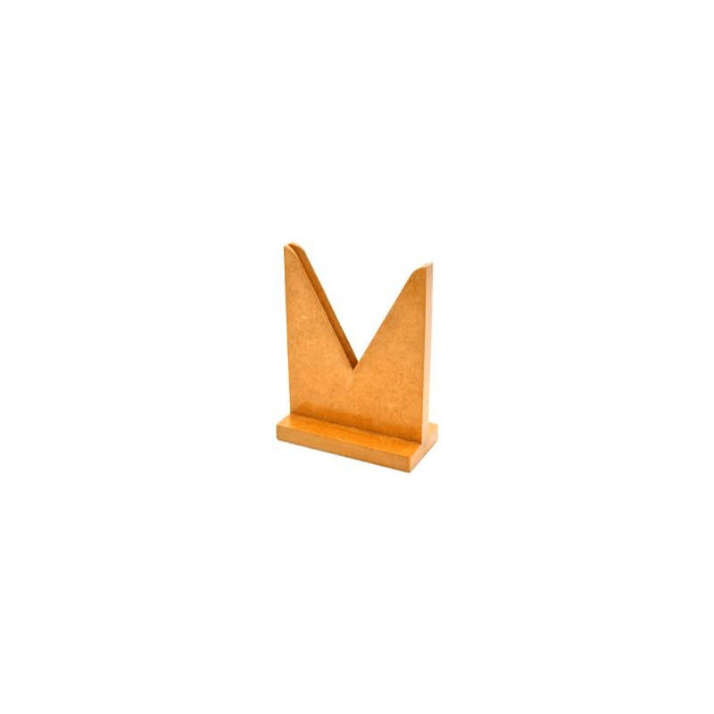 Wooden Lens Holder - Holds up to 76mm Diameter Lens or Mirror