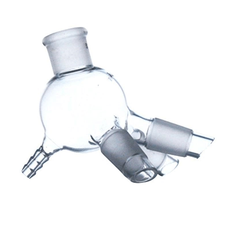 Cow-type Adapter, Distilling Receiver, With Hose Connection