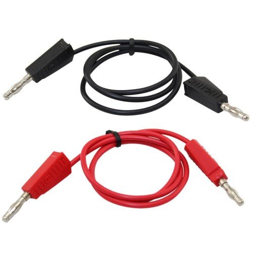 Stackable Leads 4mm Banana to Banana Plug -