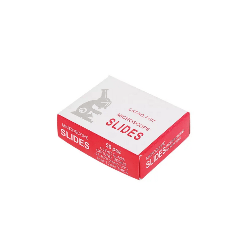 Microscope Glass Double Frosted Slides, Ground Edge
