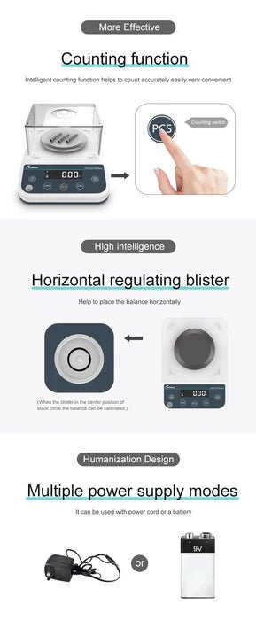 Precision Electronic Balance - 200g x 0.001g