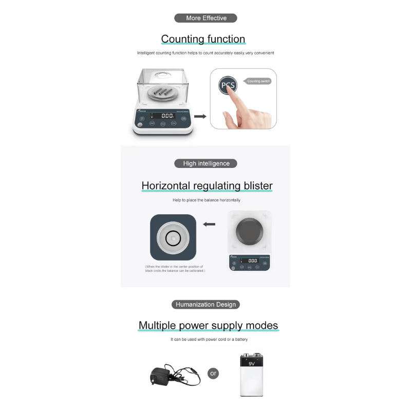 Precision Electronic Balance - 200g x 0.001g