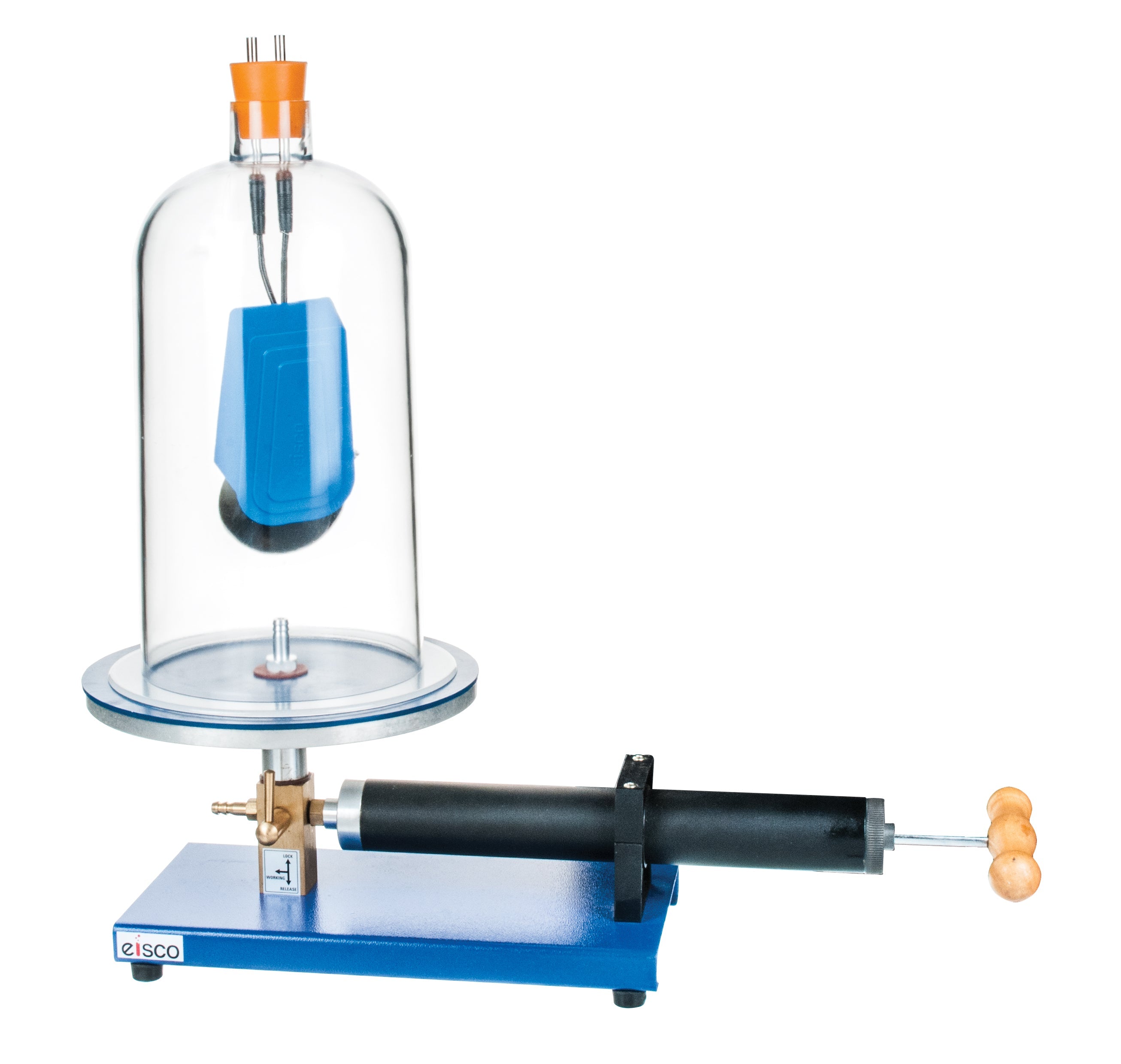 Set of Vacuum Pump (PH0166B) and Bell Jar (PH0176CN8)