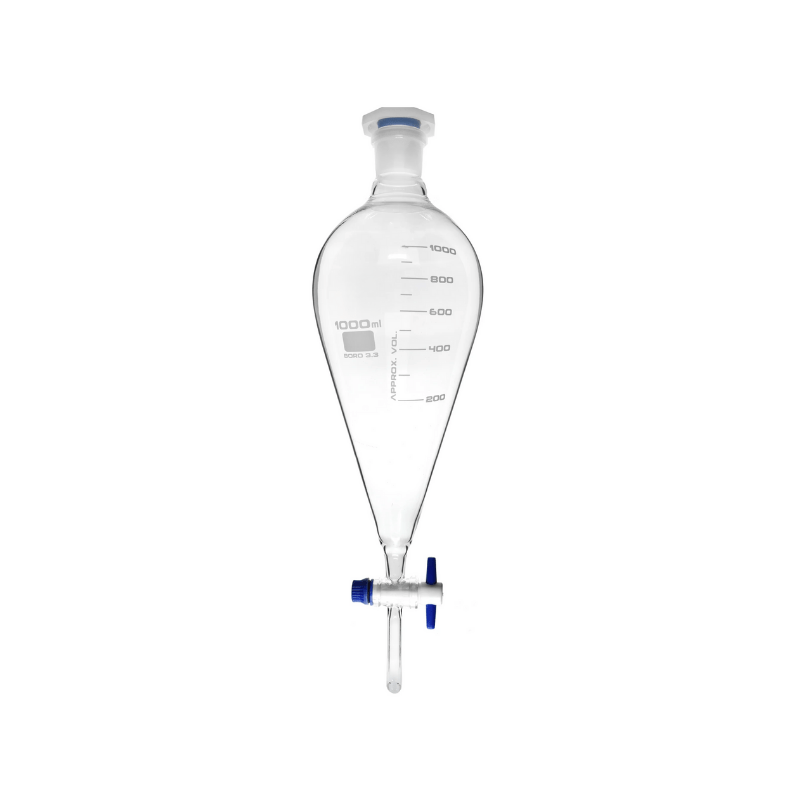 Separating Funnels, Graduated, with PTFE Stopcock - OMSONS