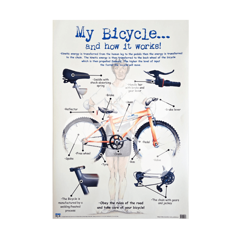 My Bicycle and how it works Wall Chart