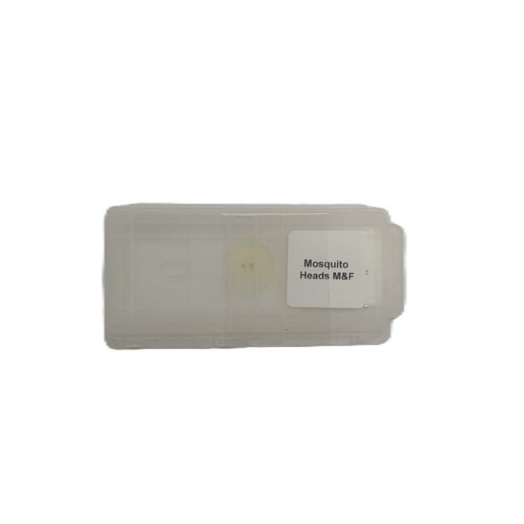 Microscope Slide - Mosquito Heads M and F Individually packed in PP slide mailer