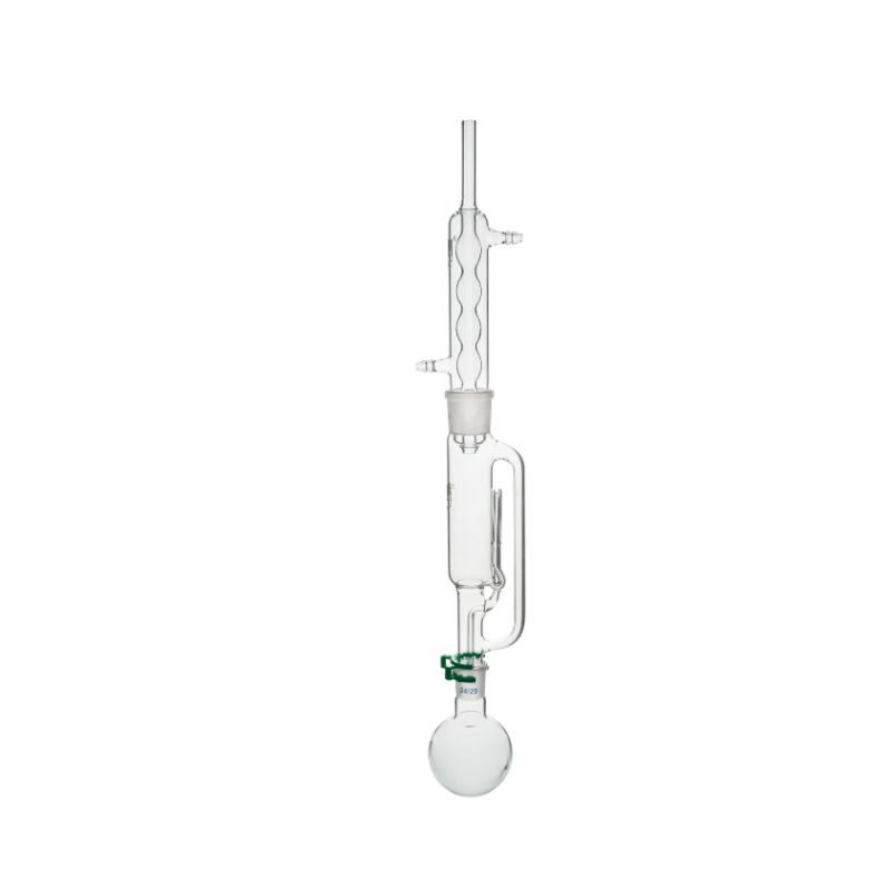 Soxhlet Extraction Apparatus with Coil Condenser