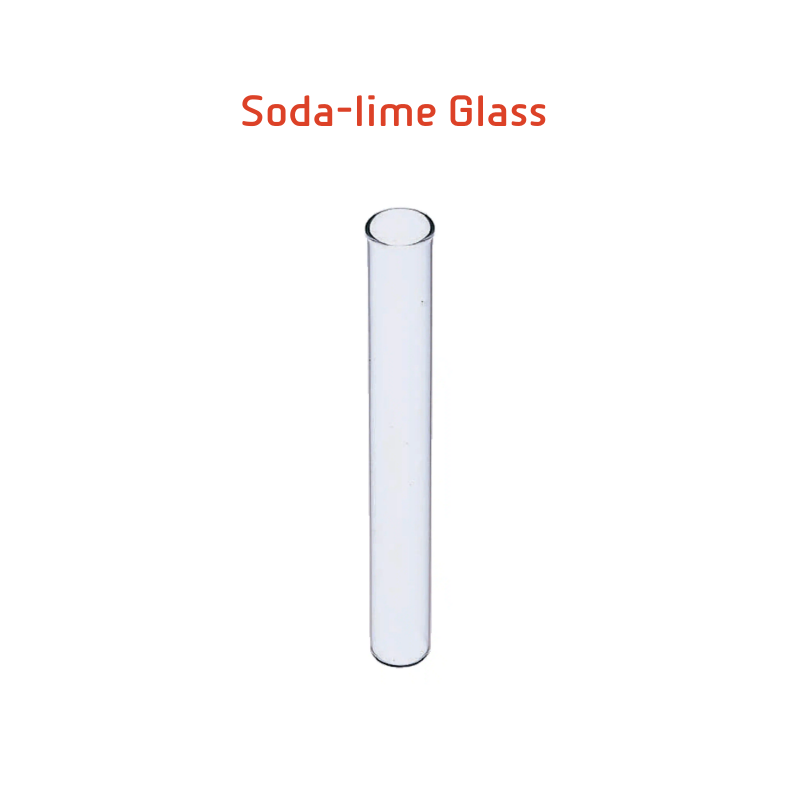 Test Tube Soda Lime Glass - Without Rim