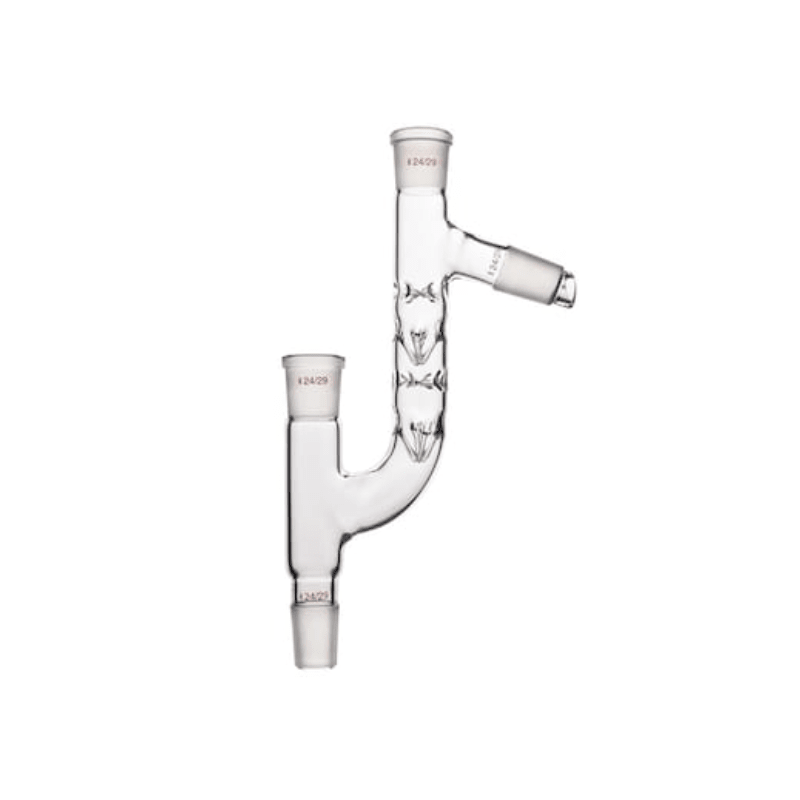 Distilling Head, With Vigreux-style Tube and Claisen-Style, Standard Ground Joints