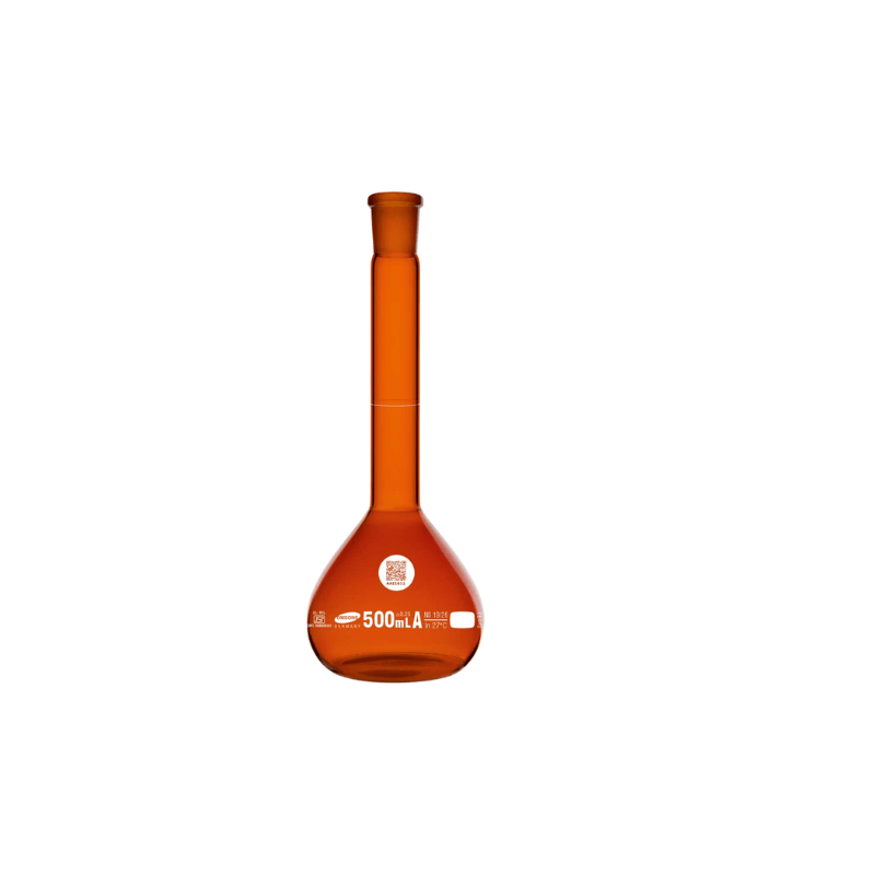 Volumetric Flask Amber Class-A DIN/ISO