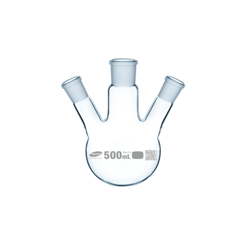 Three-Necked Round Bottom Boiling Flasks