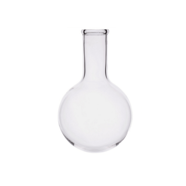 Boiling Round Bottom Flask, Narrow Neck, 500ml Borosilicated 3.3