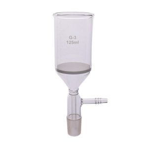 Buchner Funnel with Vacuum, Glass, Porosity G3