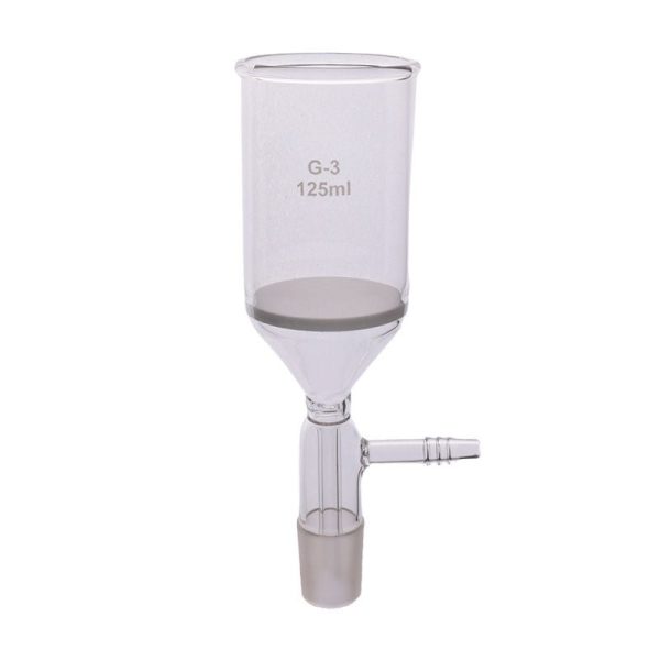 Buchner Funnel with Vacuum, Glass, Porosity G3