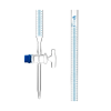 Burette Straight Bore with Glass Key, Class 'A', with Batch Certificate