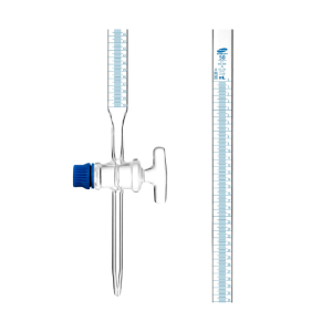 Burette Straight Bore with Glass Key, Class 'A', with Batch Certificate