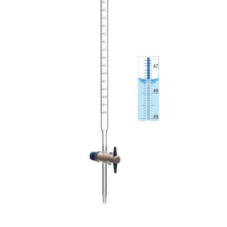 Burettes PTFE Key Stopcock Class A - Schellbach Stripe