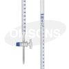 Burettes, Straight Bore, Glass Key - Class B