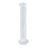 Measuring Cylinders, Polypropylene Plastic, Hexagonal Base