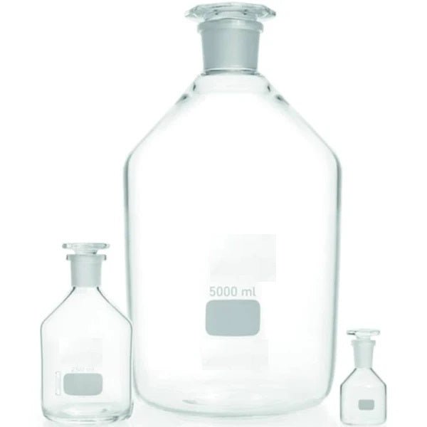 Reagent Bottles Narrow Mouth - Glass Stopper
