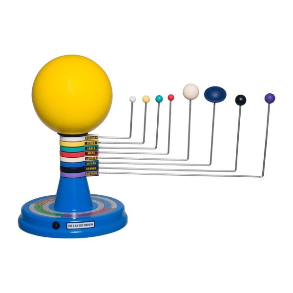 Solar System Model with Light Socket for Illumination