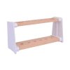 Test Tube Rack - Wooden Polyprop End